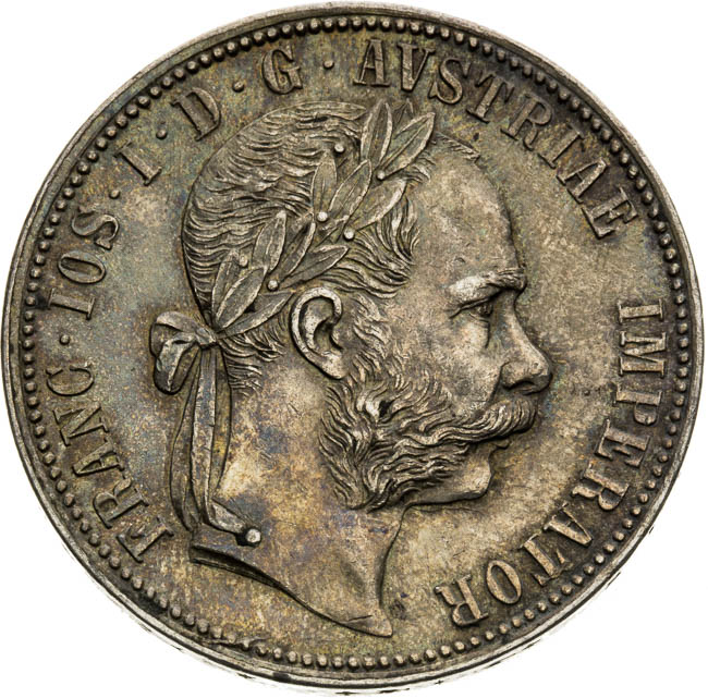 Gulden 1889 - front