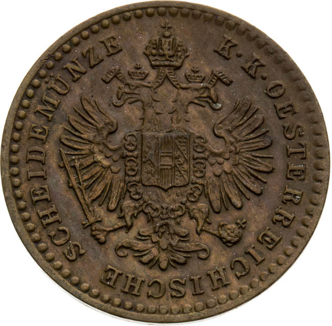 5/10 Kreutzer 1877 - front