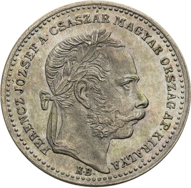 20 Kreutzer 1868 - front