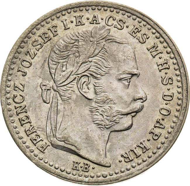 10 Kreutzer 1872 - front