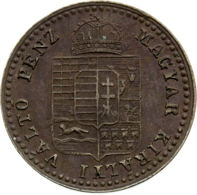 5/10 Kreutzer 1882 - front