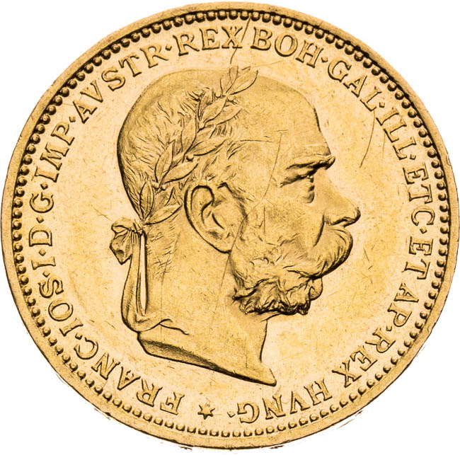 20 Korona 1893 - averz