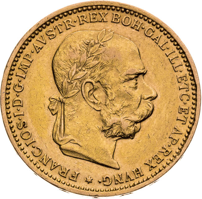 20 Korona 1893 - averz
