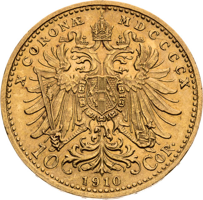 10 Korona 1910 - reverz