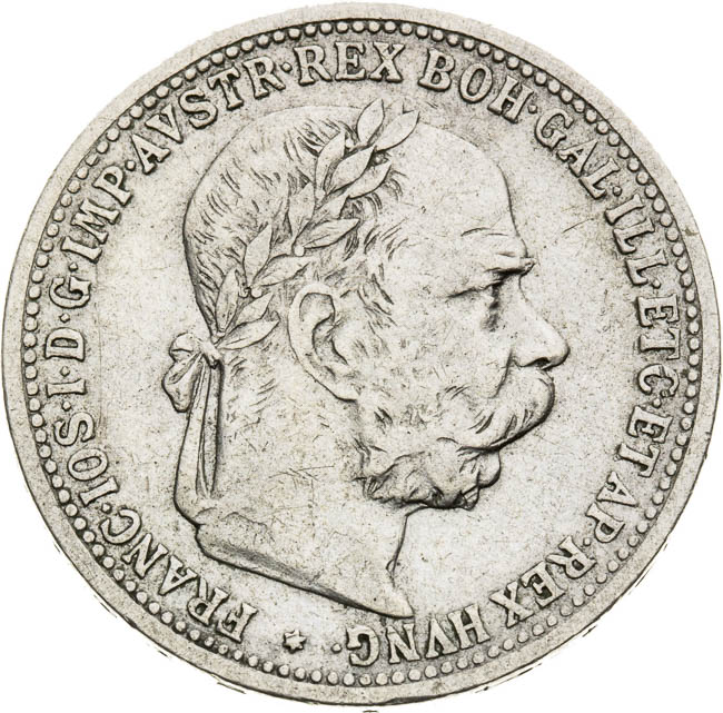 1 Corona 1906 - front