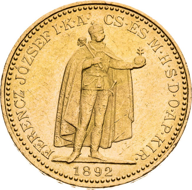 20 Corona 1892  - front