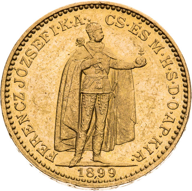 20 Corona 1899  - front