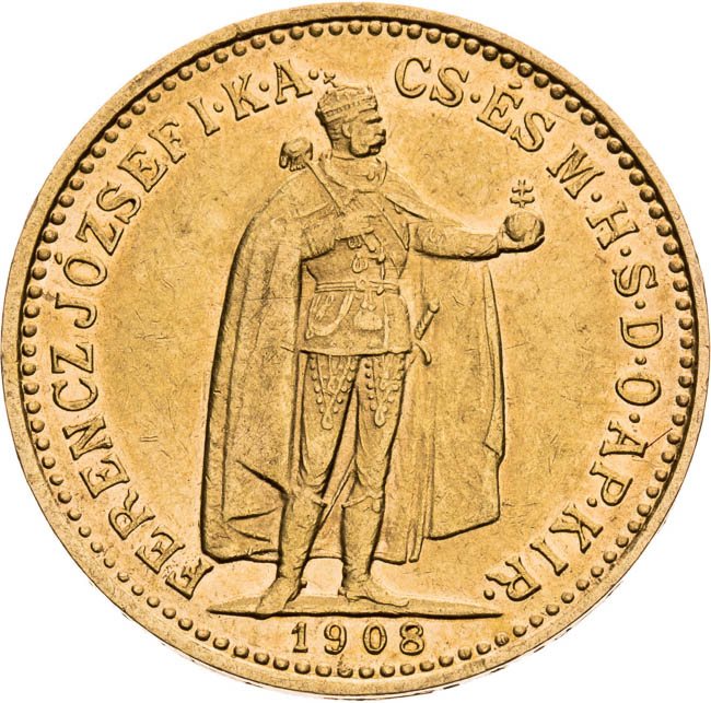 10 Corona 1908 - front