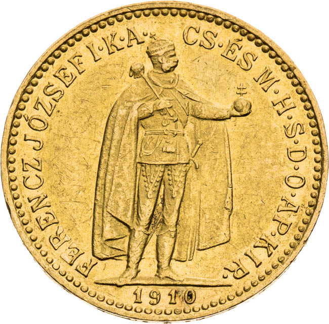 10 Corona 1910 - front