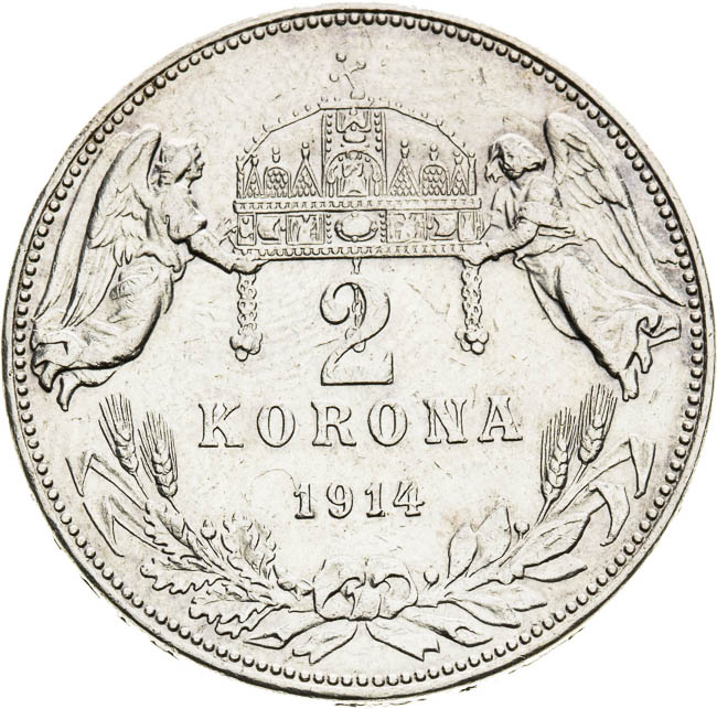 2 Corona 1914 - back