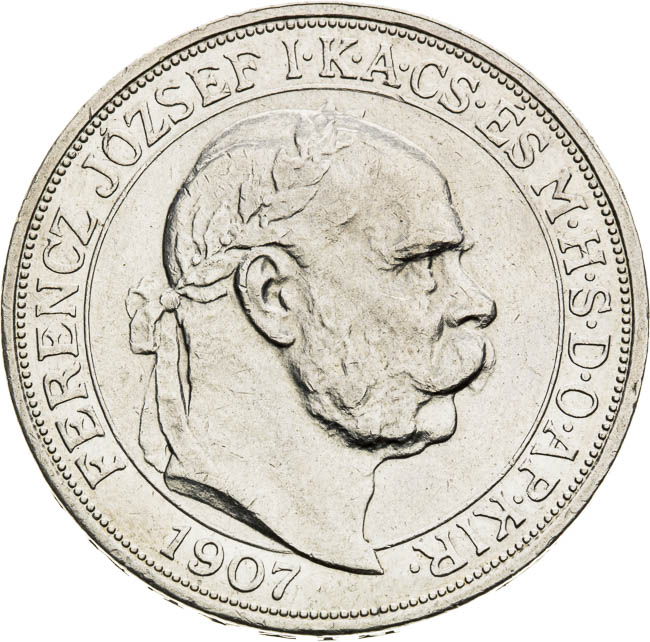 5 Corona 1907 - front