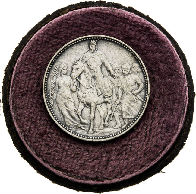 1 Corona 1896  - back