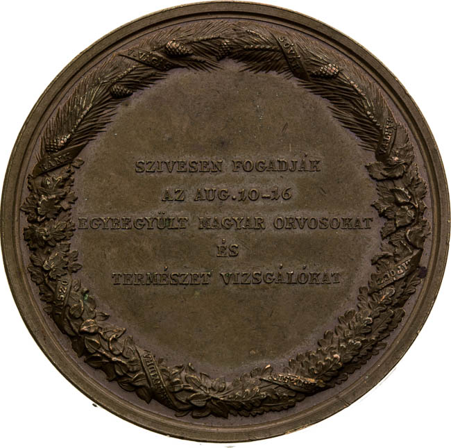 Medal 1846 - back