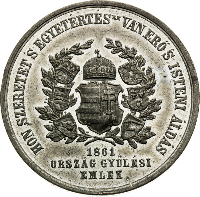 Medal 1861 - front