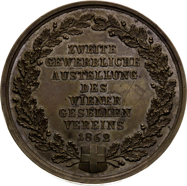 Medal 1862 - back