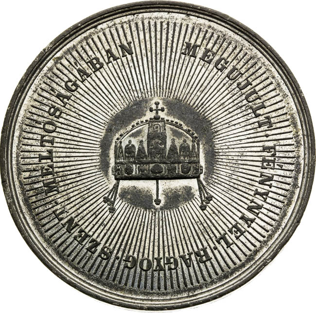 Medal 1867 - back
