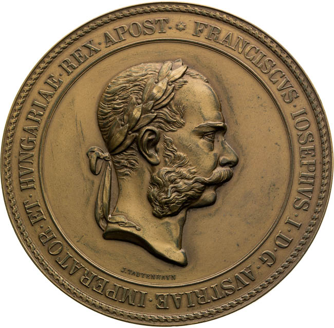Medal 1869 - front