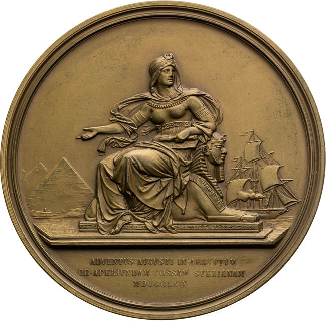 Medal 1869 - back