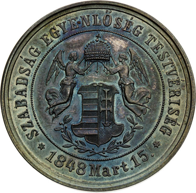 Silver Medal 1874 - front