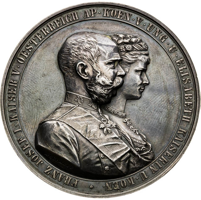 Silver Medal 1879 - front