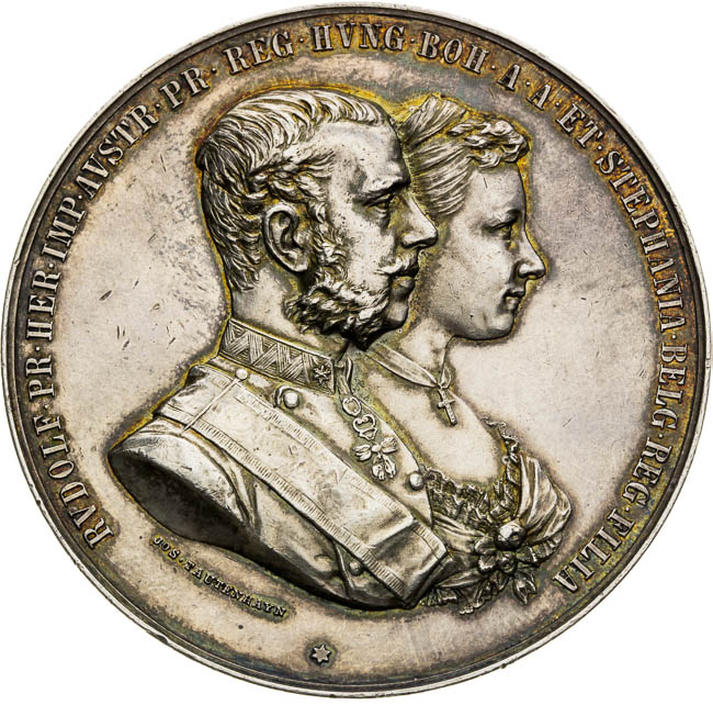 Silver Medal 1881 - front