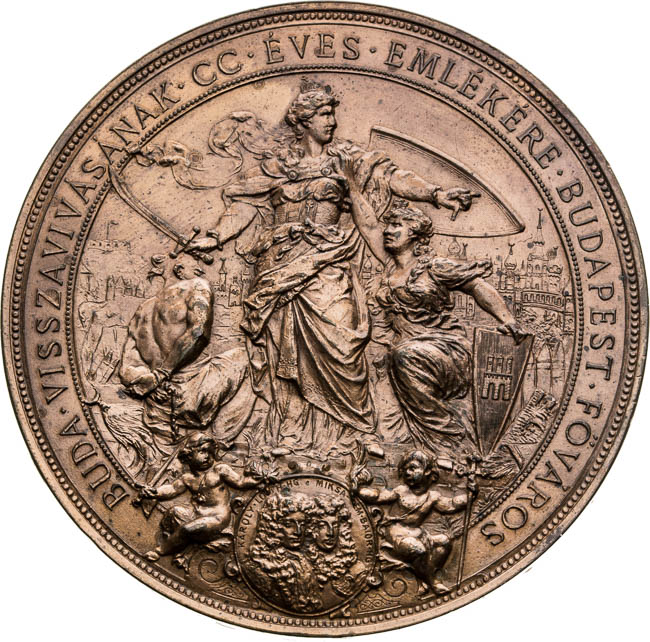 Medal 1886 - front