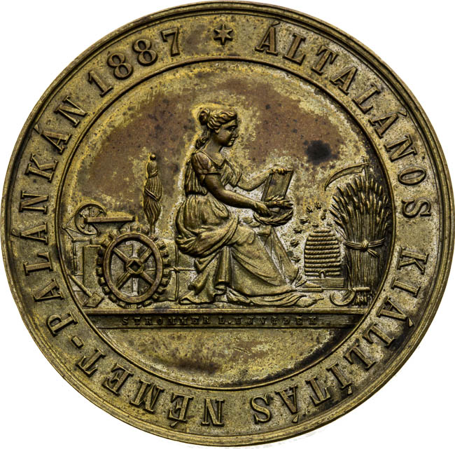 Medal 1887 - front