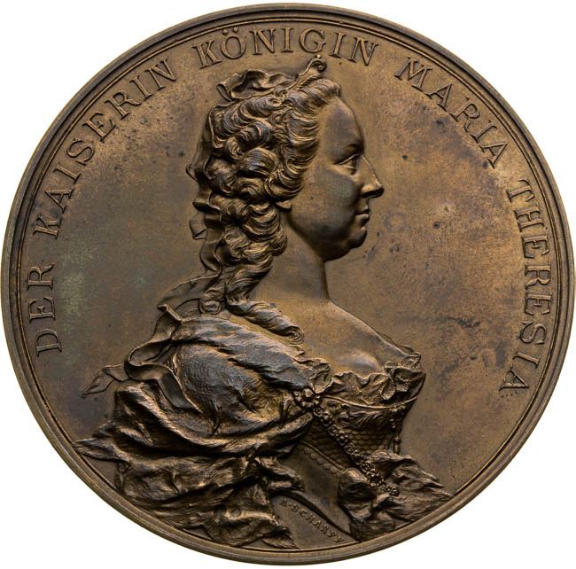 Bronze Medal 1888 - front
