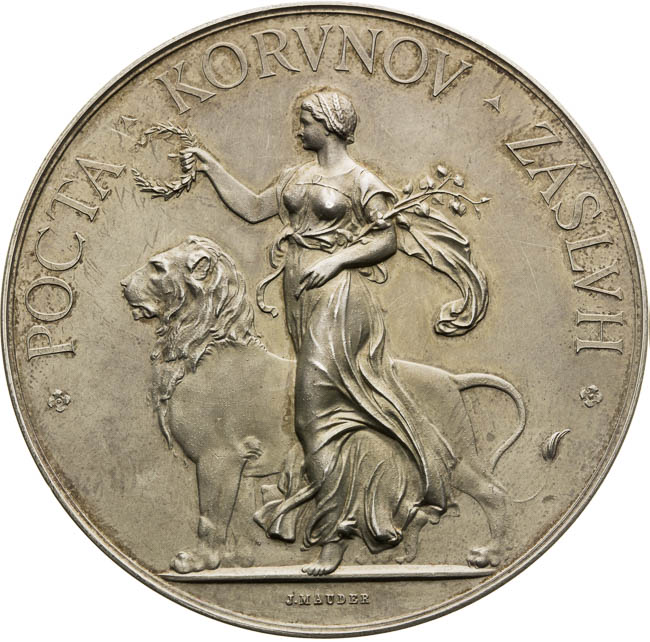 Silver Medal 1891 - front