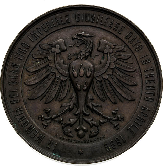Medal 1899 - back