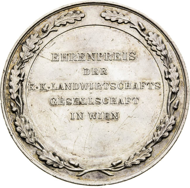 Silver Medal  - back
