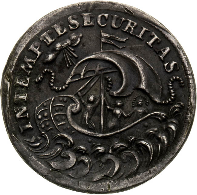 Silver St. George's Medal - back
