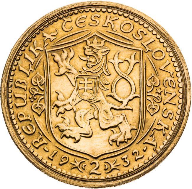 2 Ducats 1932 - front