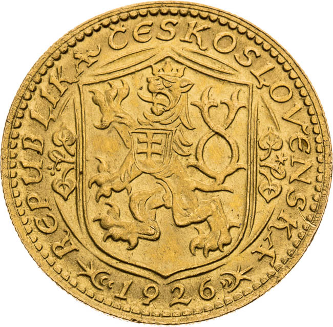 Ducat 1926 - front