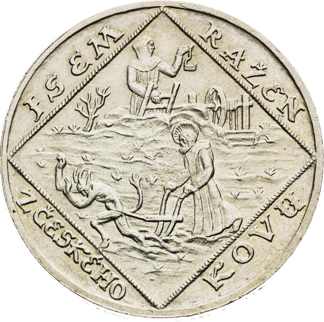Silver Medal 1928 - back