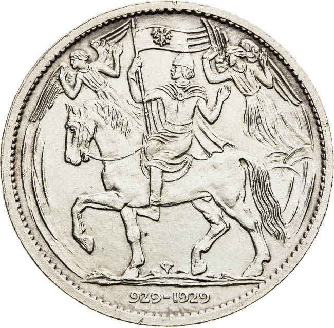 Silver Medal 1929 - back