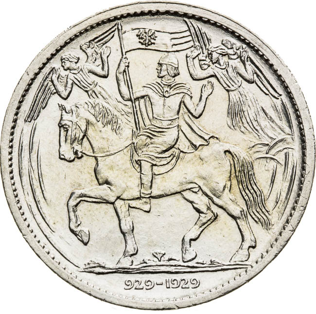 Silver Medal 1929 - back