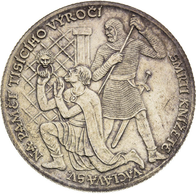 Silver Medal 1929 - back