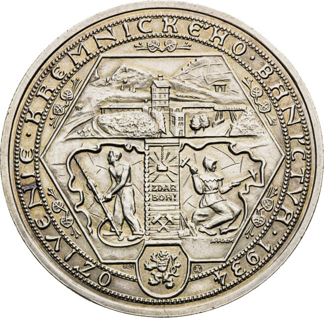 Silver Medal 1934 - back