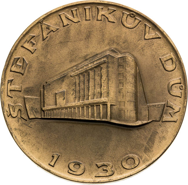 Bronze Medal 1930 - back
