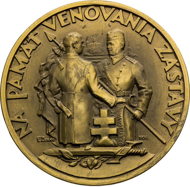 Medal 1936 - back