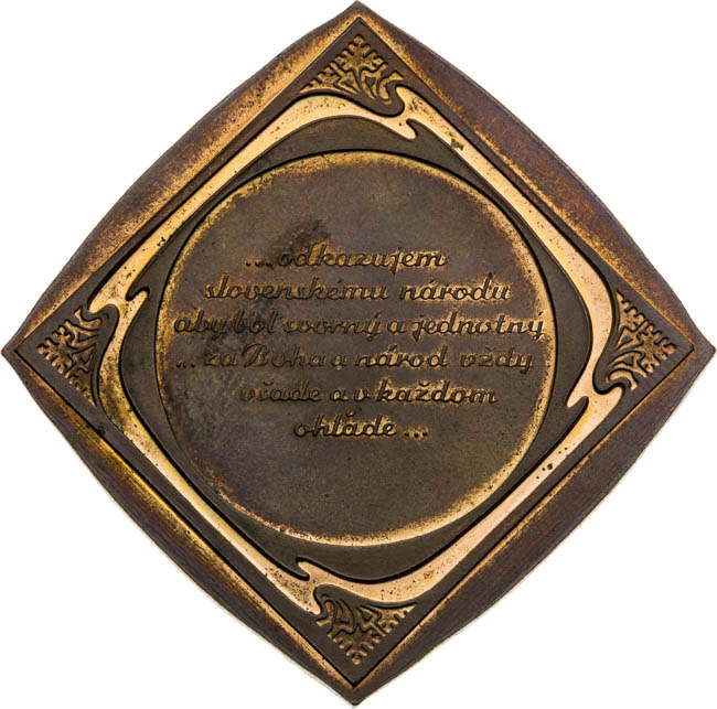 Bronze Medal 1997 - back