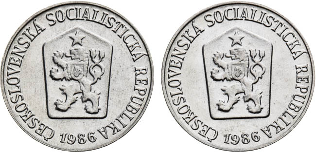 1 Halier 1986 (2 pcs) - front