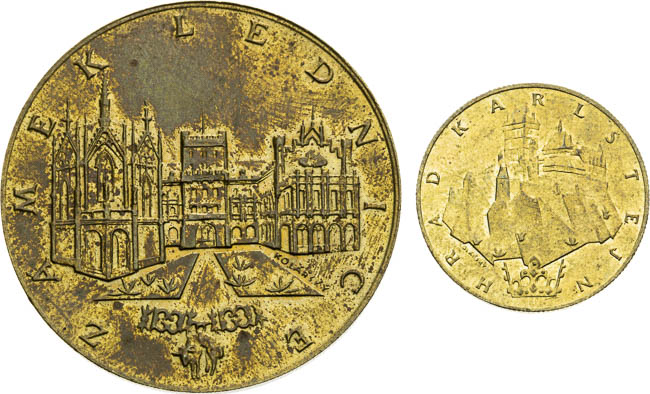 Medals 1974 (2 pcs) - front