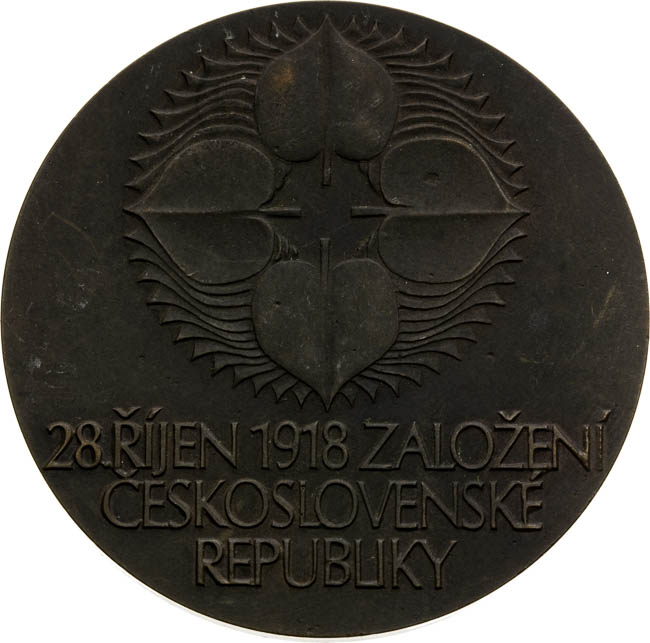Medal 1968 - back