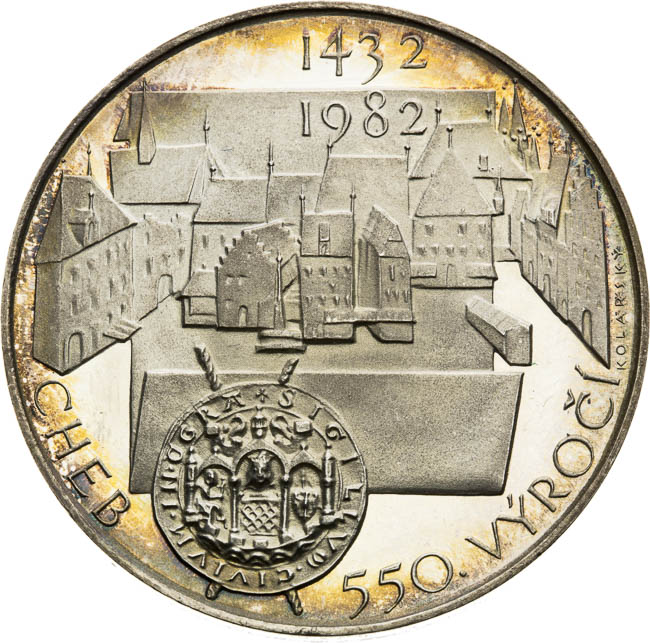 Silver Medal 1982 - back
