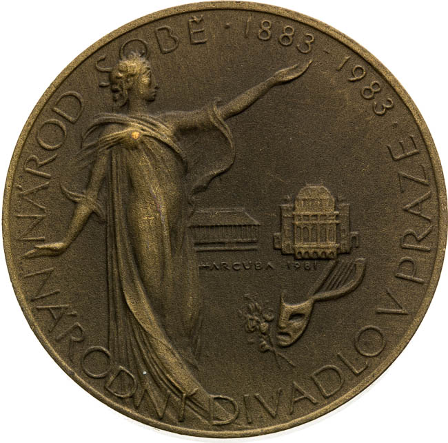 Medal 1983 - front