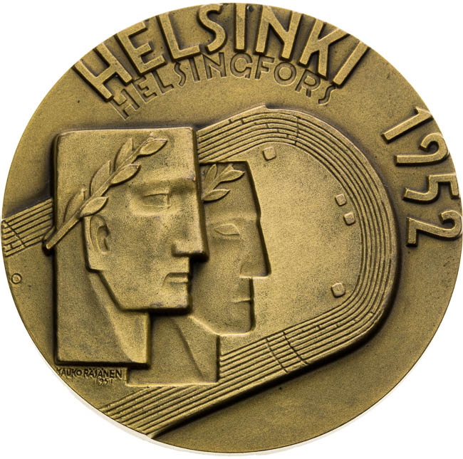 Medal 1952 - back