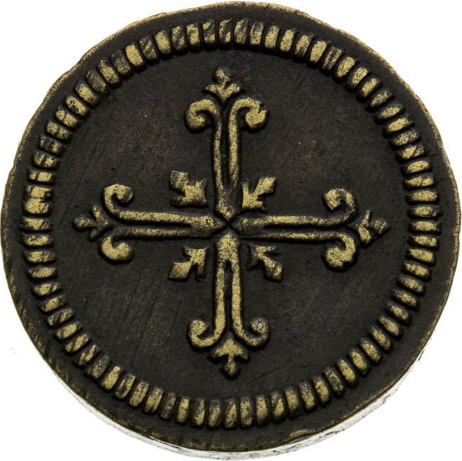 Balancing coin - back