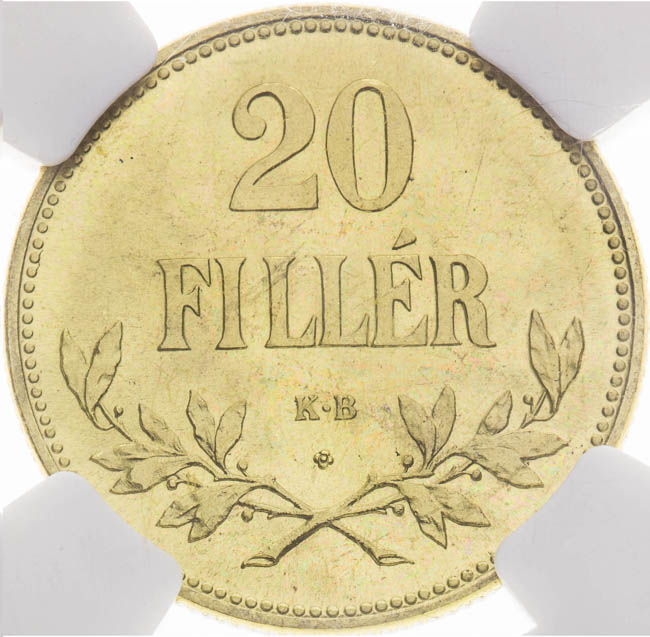 20 Filler 1922 (Replic) - back